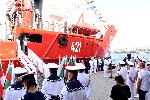 Варна - 3 години научноизследователския кораб „Св. св. Кирил и Методий“ с бордови номер 421.<br />