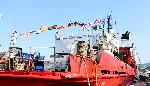 Варна - 3 години научноизследователския кораб „Св. св. Кирил и Методий“ с бордови номер 421.<br />