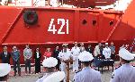 Варна - 3 години научноизследователския кораб „Св. св. Кирил и Методий“ с бордови номер 421.<br />
