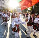 Варна - Шествие на участниците в фолклорният фестивал Варненско лято