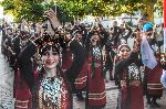 Варна - Шествие на участниците в фолклорният фестивал Варненско лято