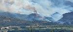 Пожар край село Микрево, община Струмяни
