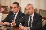 София - Среща на ИТН с Възраждане за подкрепа на правителство с третия мандат