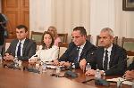 София - Среща на ИТН с Възраждане за подкрепа на правителство с третия мандат