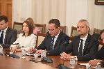 София - Среща на ИТН с Възраждане за подкрепа на правителство с третия мандат