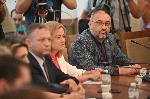 София - Среща на ИТН с Възраждане за подкрепа на правителство с третия мандат
