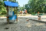 Паркът с дъбовете на Петко и Пенчо  Славейкови в София е потънал в разруха