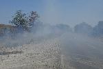 Пожари затвориха пътят Бургас-Средец