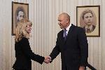 Президентът Румен Радев прие кандидата за служебен премиер Горица Грънчарова–Кожарева