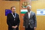 Италианският актьор Франко Неро  получи Почетен знак с лента на кмета на Варна.