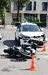 София - Катастрофа-моторист и автомобил