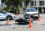 София - Катастрофа-моторист и автомобил