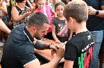 Червен бряг - посрещане на Карлос Насар