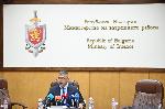 Брифинг на новия служебен министър на МВР Атанас Илков