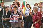 София - протест пред МС - строеж върху екопътеки-Витоша