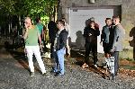 София -кв.Бояна-жилището на Ахмед Доган-поддръжници и полиция