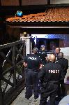 София - кв.Бояна-жилището на Ахмед Доган-поддръжници и полиция
