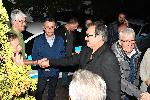 София - кв.Бояна-жилището на Ахмед Доган-поддръжници и полиция