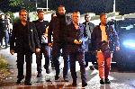 София - кв.Бояна-жилището на Ахмед Доган-поддръжници и полиция