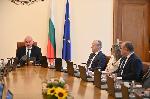 Първо заседание на новия служебен кабинет