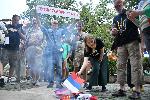 София - РКИЦ - Изгаряне на руски знамена