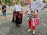 Плевен - Протест срещу режима на водата