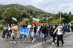 София, Бояна - Протестнво шествие на привърженици на Доган