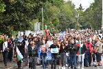 София, Бояна - Протестнво шествие на привърженици на Доган