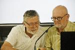 "Рецитал край каменната маса" събра в Бургас поета Владимир Левчев и актьорите Руси Чанев и Валентин Ганев