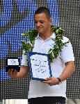 Видин - Посрещане на маратонеца Цанко Цанков