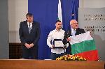 София - МС-награждаване на олимпийски медалисти