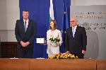 София - МС-награждаване на олимпийски медалисти
