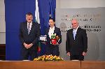София - МС-награждаване на олимпийски медалисти