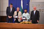 София - МС-награждаване на олимпийски медалисти