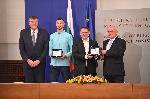 София - МС-награждаване на олимпийски медалисти
