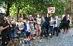 Протест в защита на бездомните животни пред Столична община