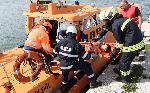 Във варненското пристанище се пресъздаде морски инцидент с пострадали хора