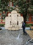 Плевен - Почистване на чешмата на БЗНС