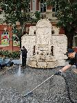 Плевен - Почистване на чешмата на БЗНС