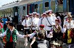 Мездра - Посрещане на Царският влак