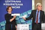София - ЦИК - жребий на номерата в бюлетините