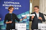 София - ЦИК - жребий на номерата в бюлетините
