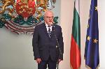 София - Президент-награждаване - историците  проф.Георги Николов и проф.Щайнер