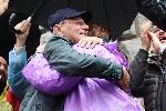 София - Протест начело с Ахмед Доган - защита на задържания Джейхан Ибрямов