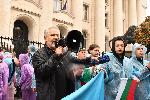 София - Протест начело с Ахмед Доган - защита на задържания Джейхан Ибрямов
