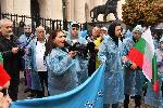 София - Протест начело с Ахмед Доган - защита на задържания Джейхан Ибрямов
