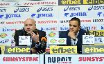 София - брифинг на плувеца Цанко Цанков и мениджъра Николай Илиев