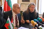 София- СБЖ - среща-посланик на Държавата Палестина - журналисти
