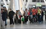 Опашките на летище София -  Терминал 2 не спират