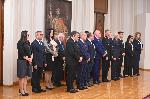 София- Президентът Румен Радев връчва националния флаг на 33-ата българска полярна експедиция<br />